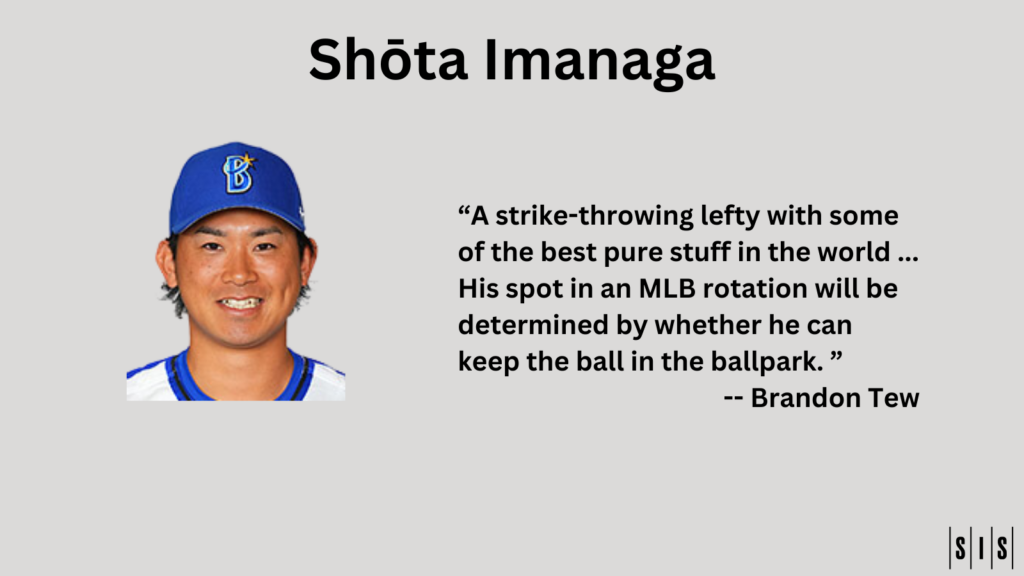 NPB Free Agent Scouting Report: Shōta Imanaga
