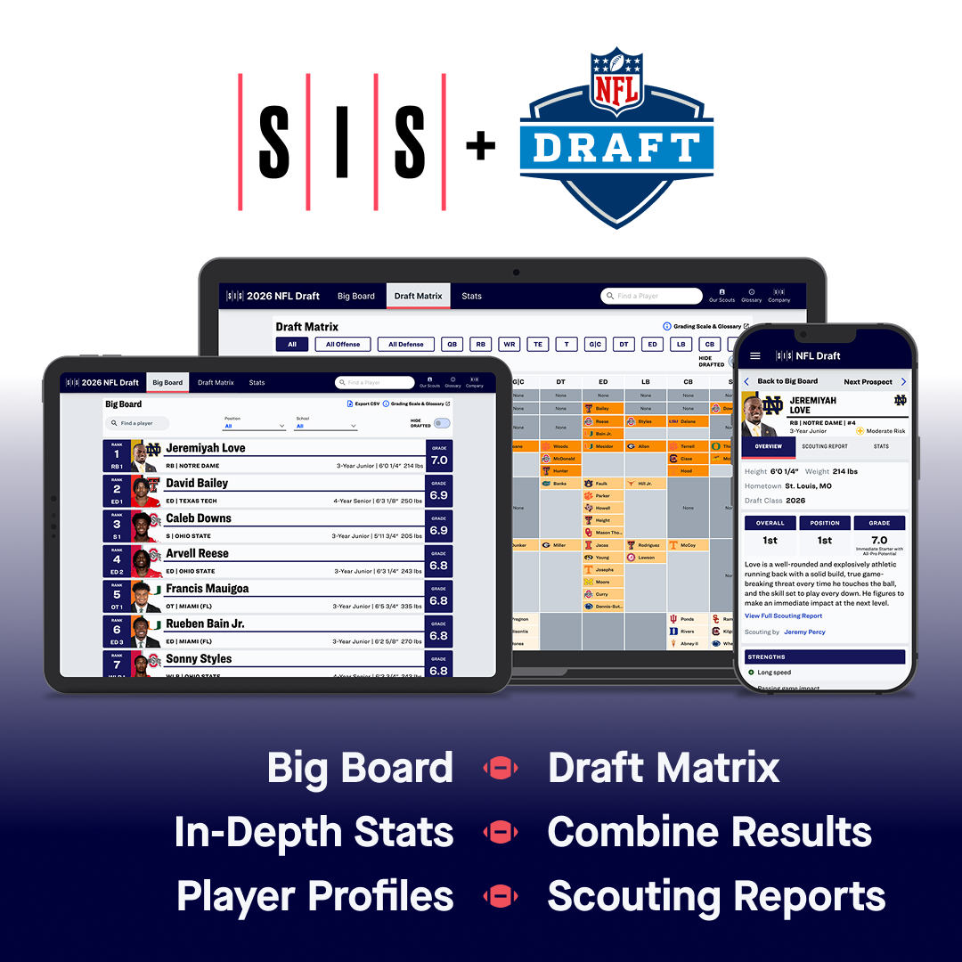 Jalen Duren, wearing a blue Pistons jersey with red No. 8, dunks with his right hand.