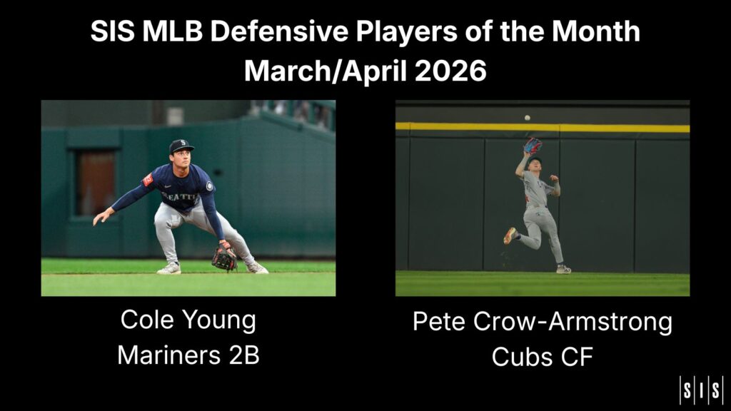 Cole Young, Pete Crow-Armstrong Named MLB Defensive Players of the Month